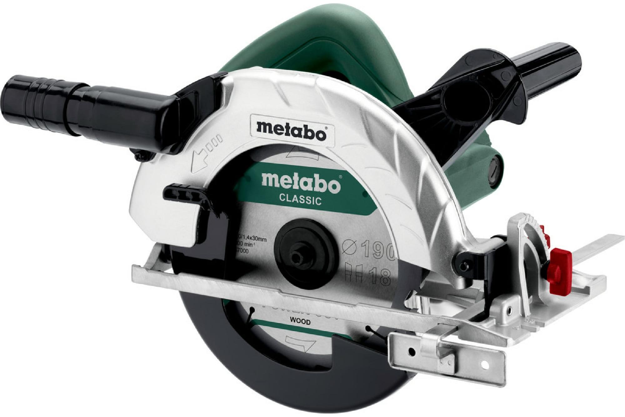 Пила дисковая METABO KS190 (602364000)

