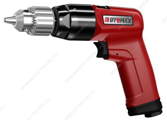 BM-7032A Пневмодрель пистолетная, 1 HP, 3/8"-10 мм, 3200 об/мин
