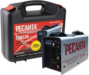 Сварочный аппарат инверторный Ресанта САИ-220 в кейсе 65/22
