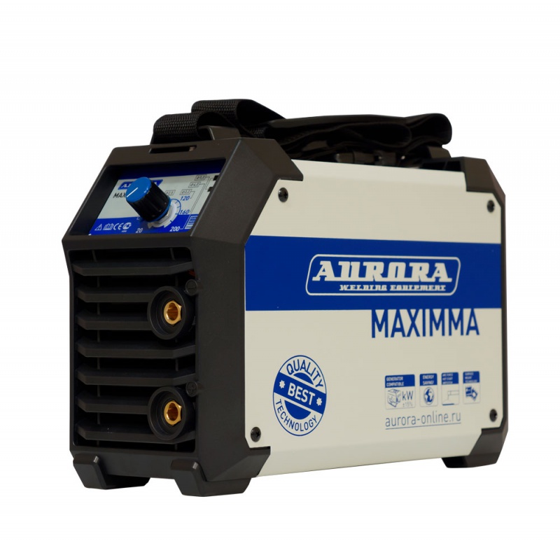 Сварочный инвертор Aurora MAXIMMA 2000 с аксессуарами в кейсе
