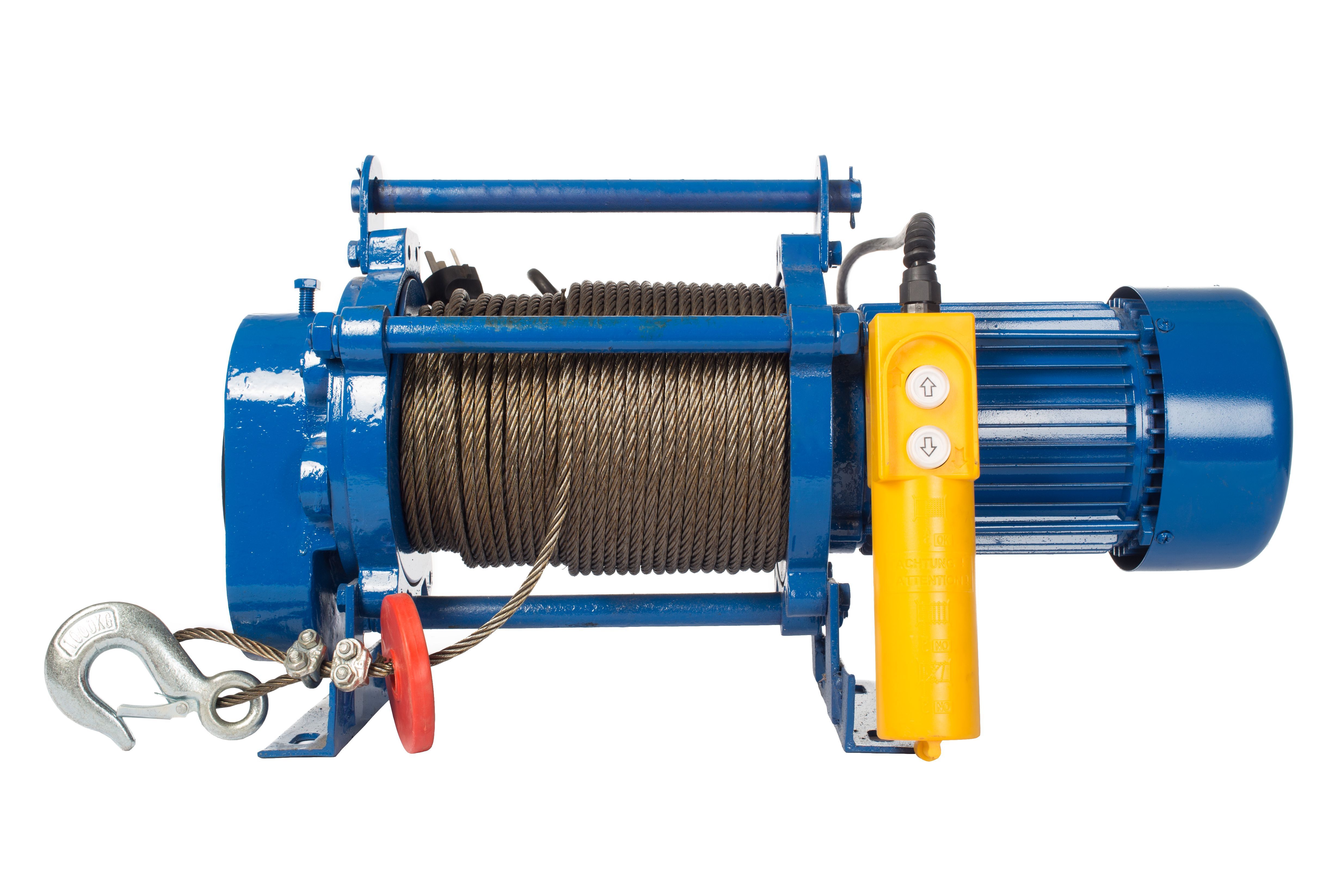 Лебедка TOR CD-300-A (KCD-300 kg, 220 В) с канатом 30 м
