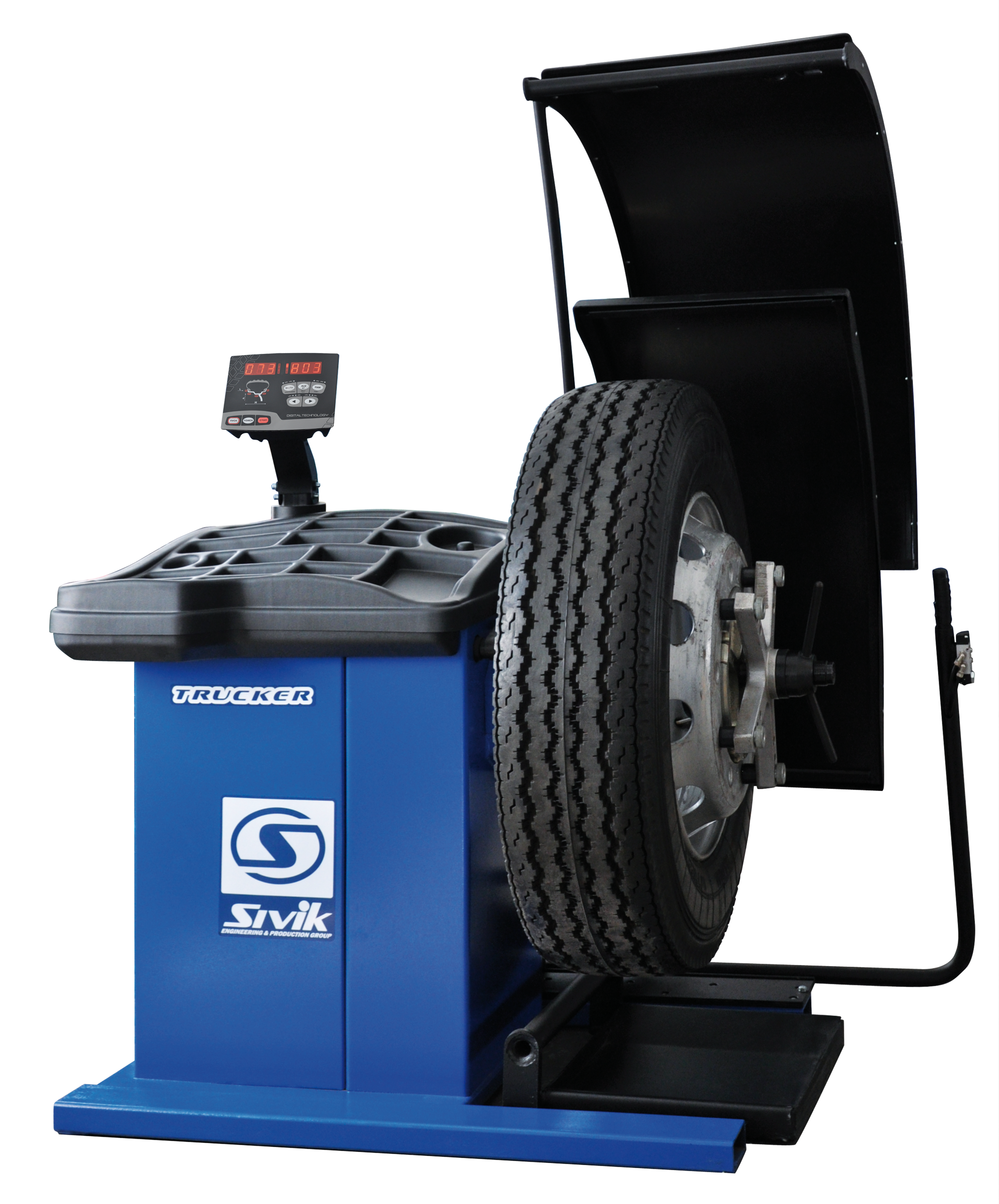 Sivik Trucker Standart (СБМП-200 Ст) Балансировочный станок для грузовых автомобилей.